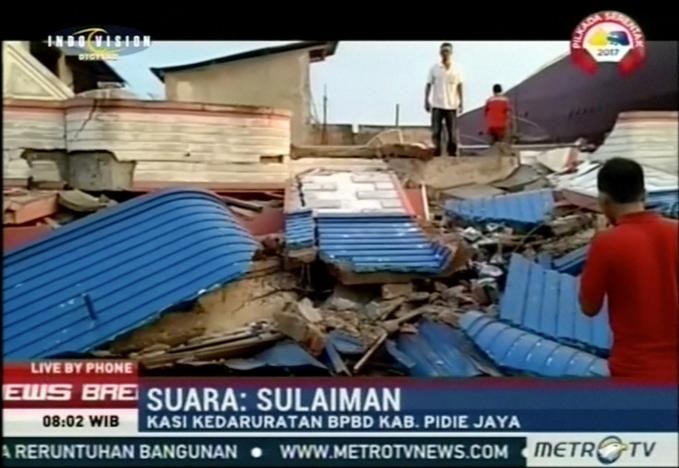 تصاویر | زلزله مرگبار ۶.۵ ریشتری در اندونزی